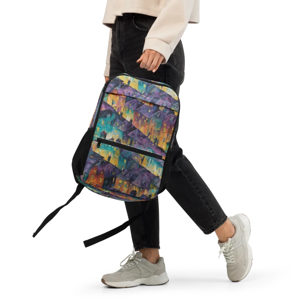 Midnight Rooftops on Utility Backpack — Front