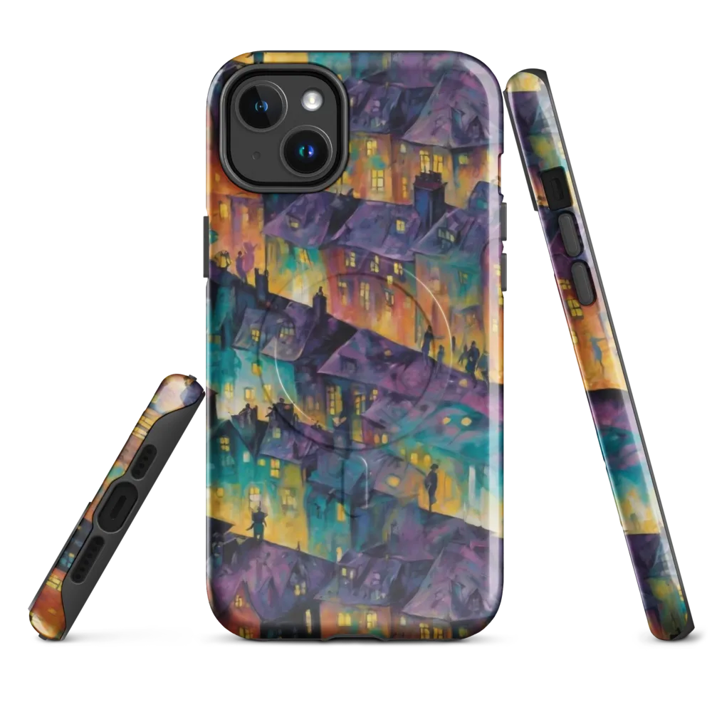 Midnight Rooftops on MagSafe Tough Case for iPhone® — Front