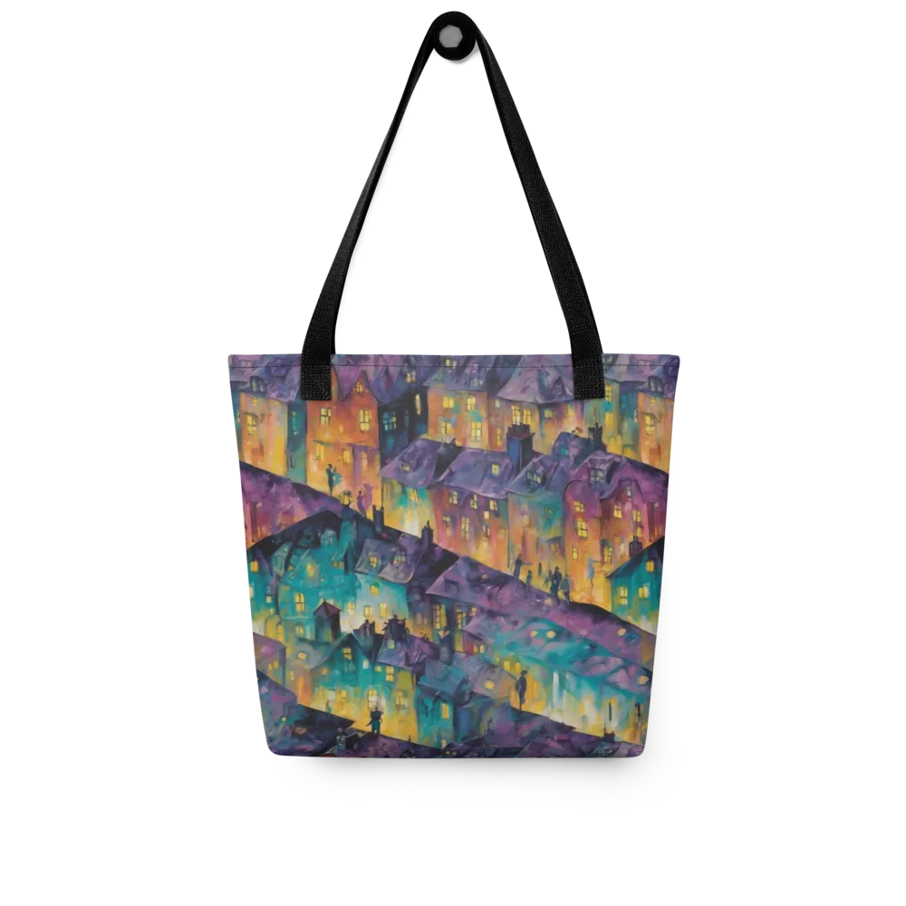 Midnight Rooftops on Tote Bag — Front
