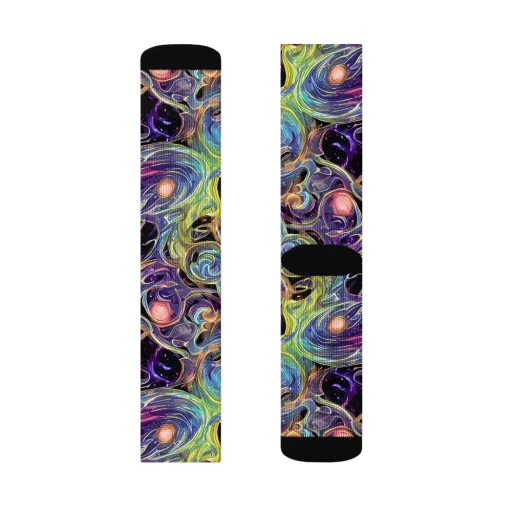 Lebacq Swirl on a Socks
