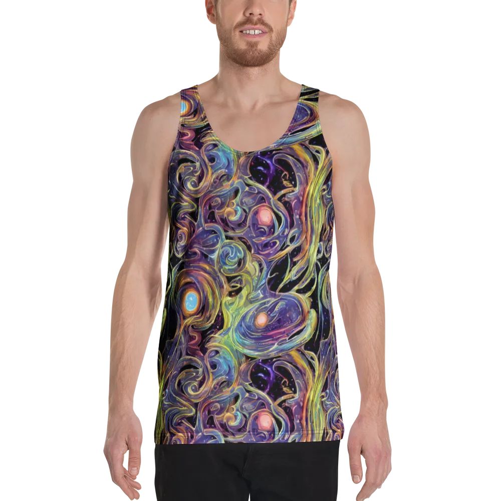 Lebacq Swirl on Men's Tank Top — Front