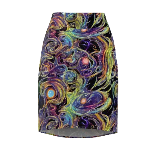 Lebacq Swirl on a Pencil Skirt