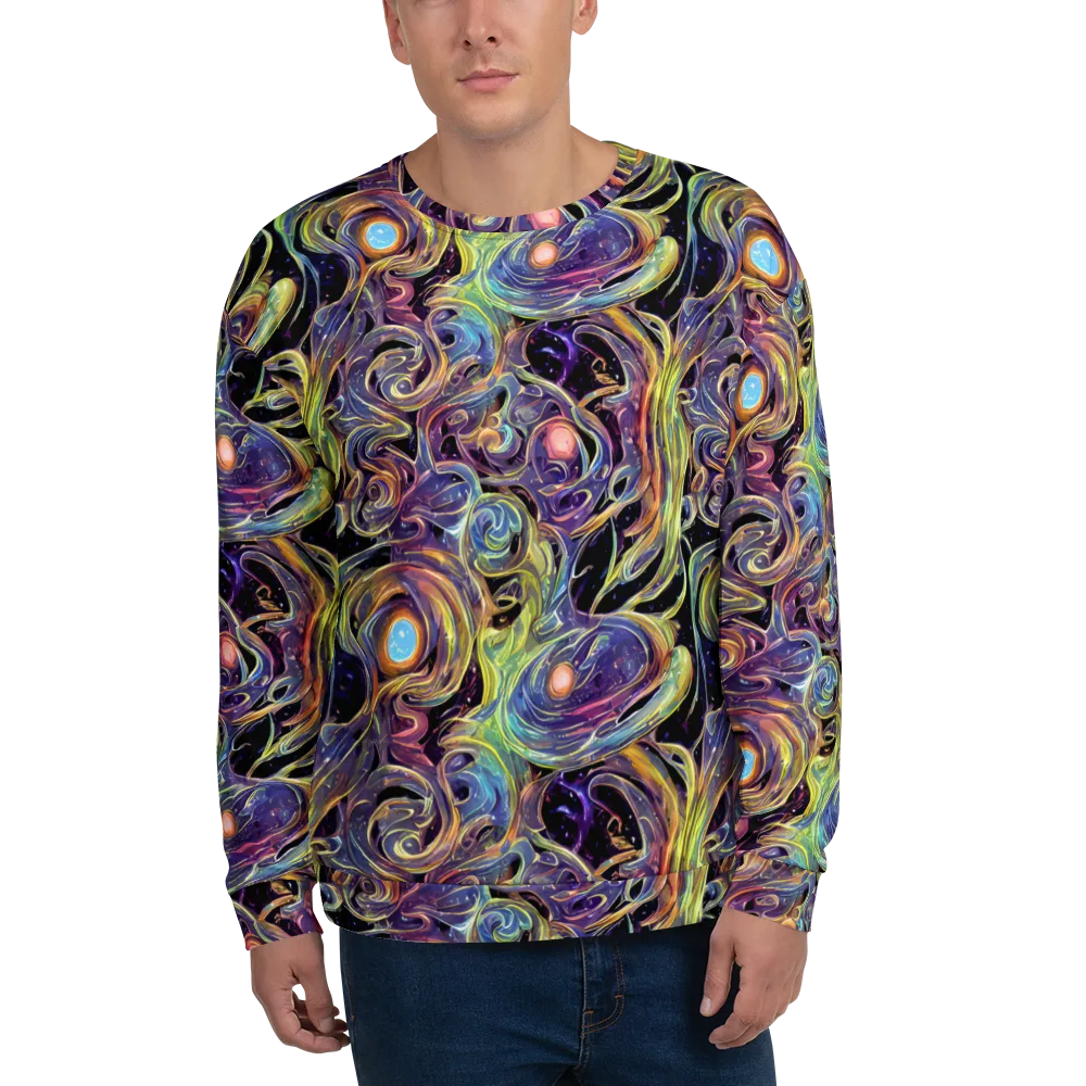 Lebacq Swirl on Sweatshirt — Front