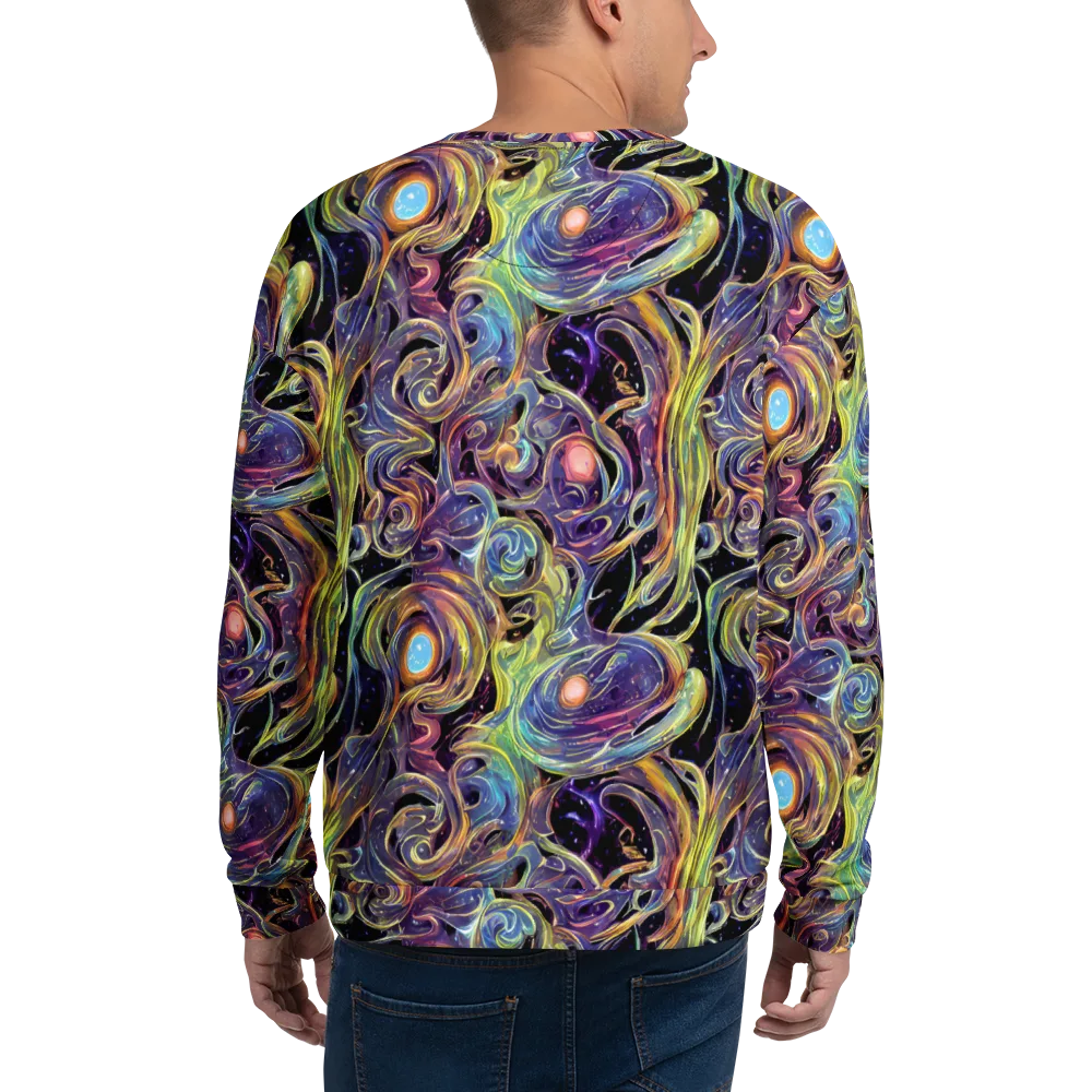Lebacq Swirl on Sweatshirt — Back