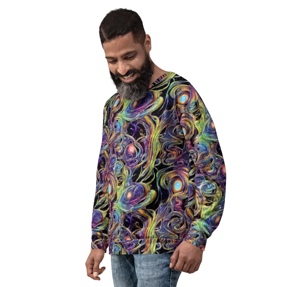 Lebacq Swirl on Sweatshirt — Left Front