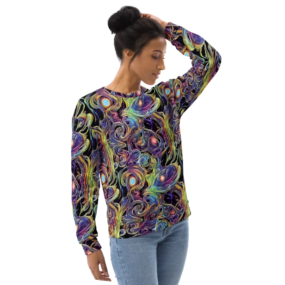Lebacq Swirl on Sweatshirt — Right Front