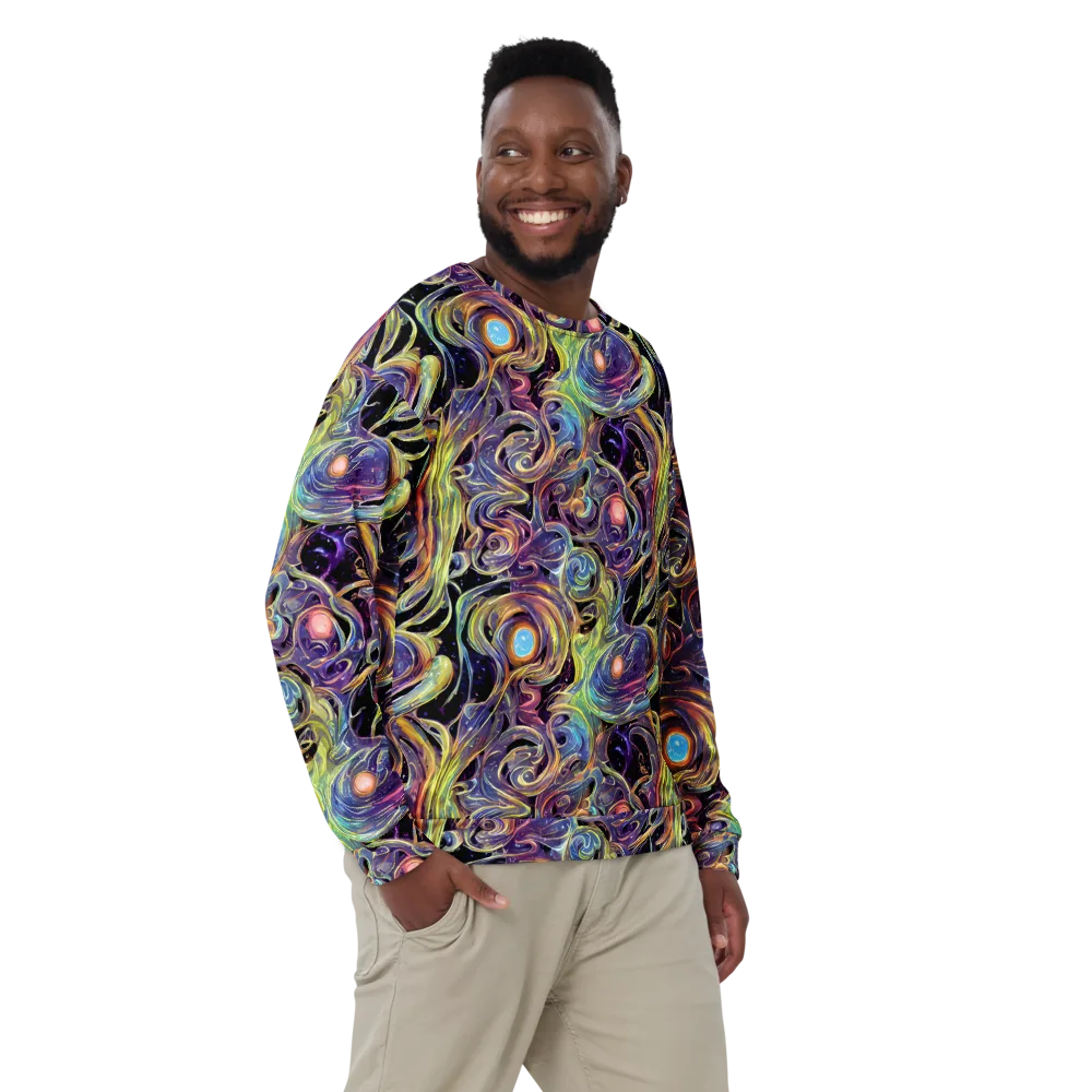 Lebacq Swirl on Sweatshirt — Front