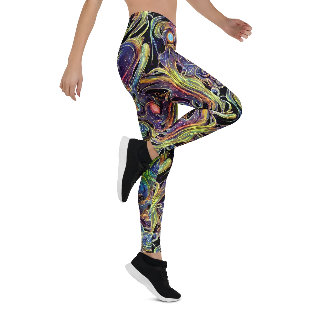 Lebacq Swirl on Leggings — Right