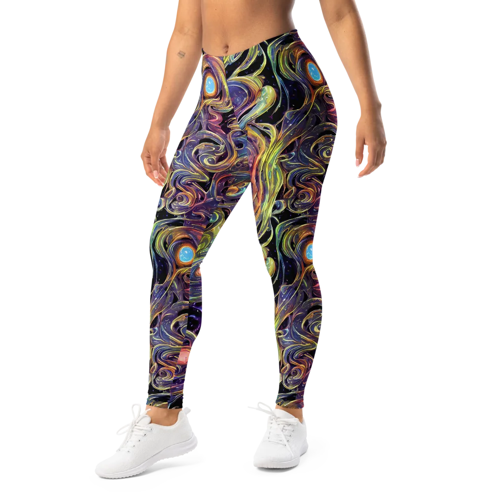 Lebacq Swirl on Leggings — Left Front
