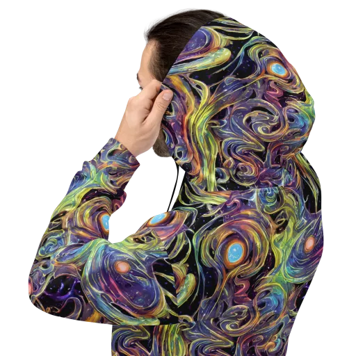 Lebacq Swirl on a Hoodie