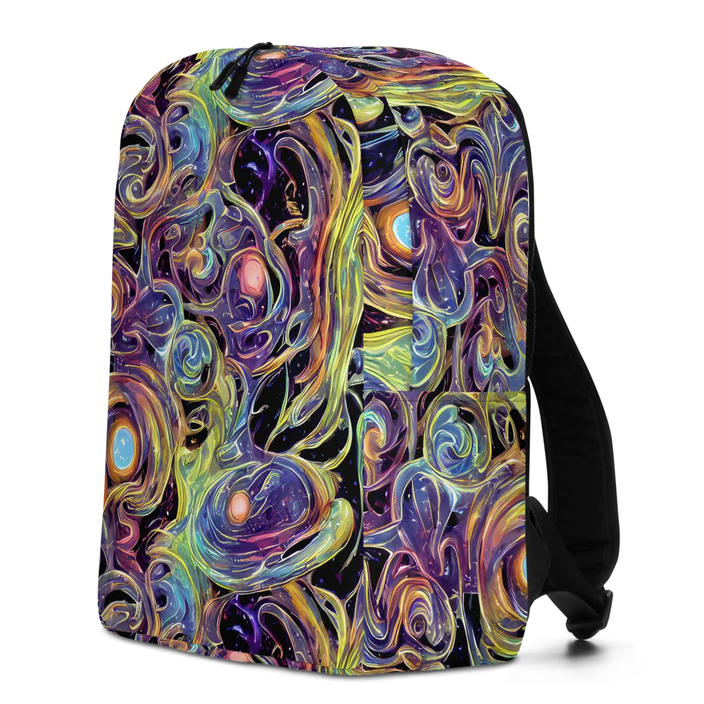 Lebacq Swirl on Minimalist Backpack — Left