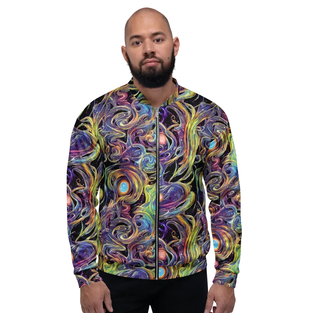 Lebacq Swirl on Bomber Jacket — Front