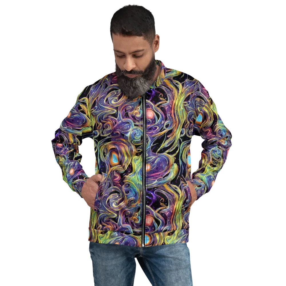 Lebacq Swirl on Bomber Jacket — Front