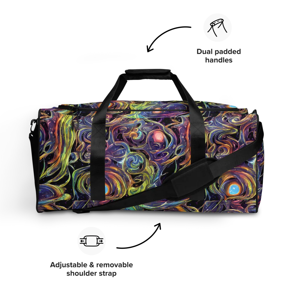Lebacq Swirl on Duffle Bag — Front