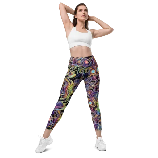 Lebacq Swirl on a Leggings with Pockets