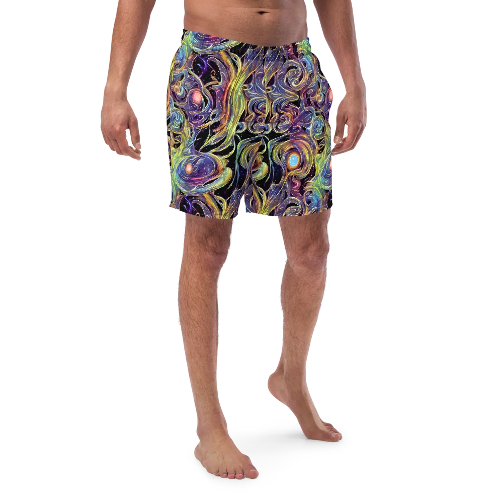 Lebacq Swirl on Swim Trunks — Front