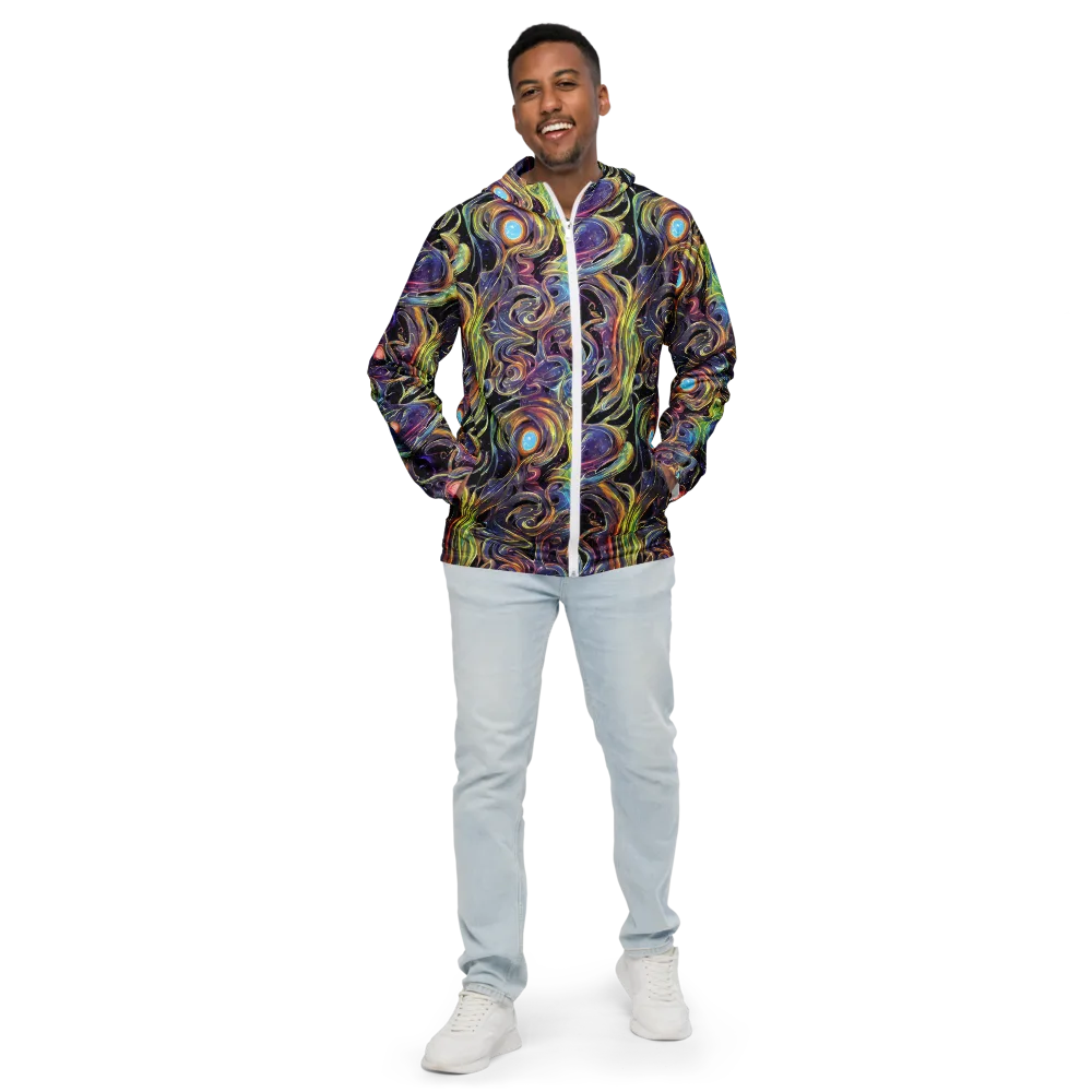 Lebacq Swirl on Men's Windbreaker — Front