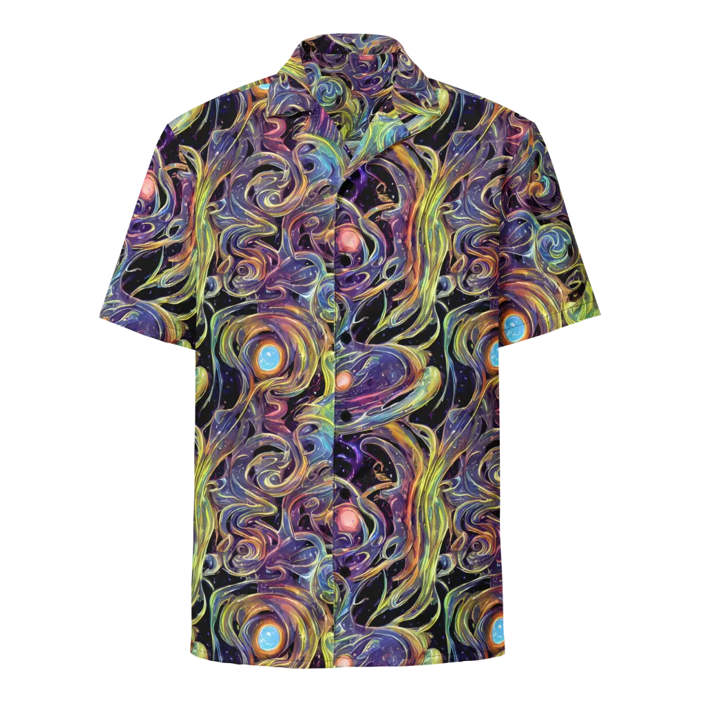 Lebacq Swirl on Button Shirt — Front