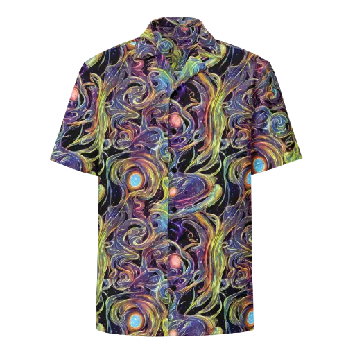 Lebacq Swirl on a Button Shirt