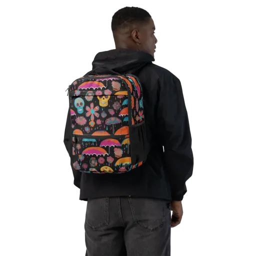 Skull Shower on a Utility Backpack