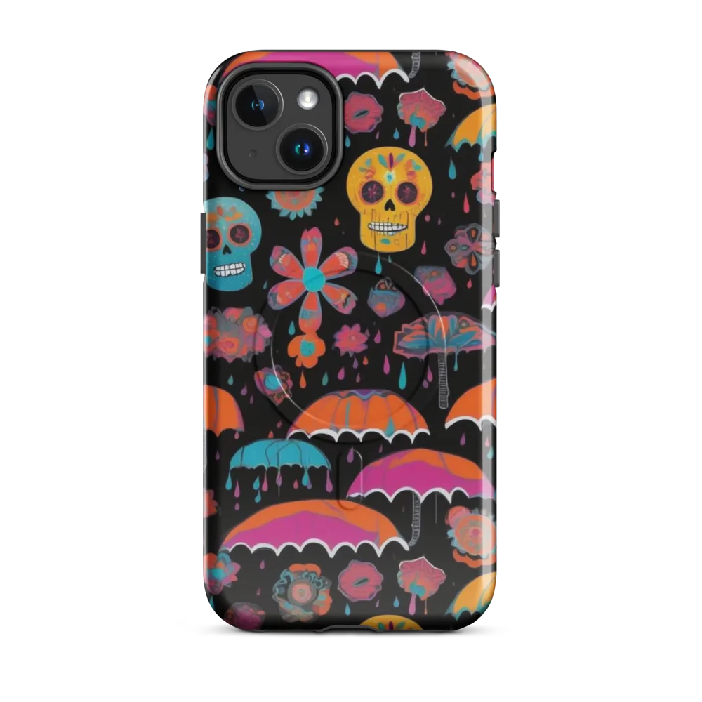 Skull Shower on MagSafe Tough Case for iPhone® — Front