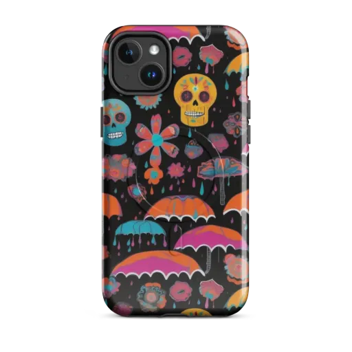 Skull Shower on a MagSafe Tough Case for iPhone®