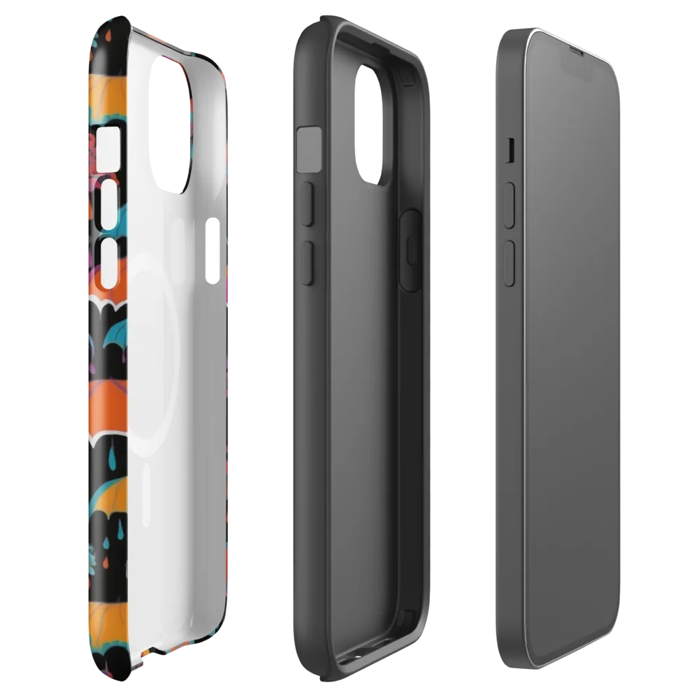 Skull Shower on MagSafe Tough Case for iPhone® — Front