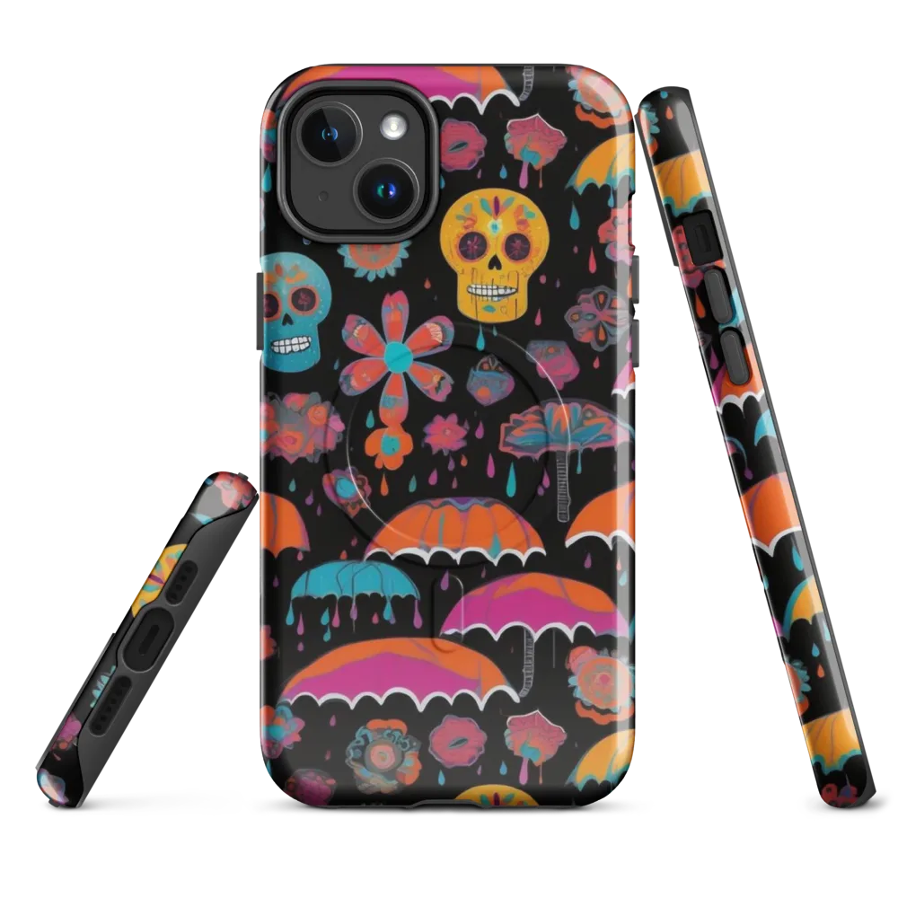 Skull Shower on MagSafe Tough Case for iPhone® — Front
