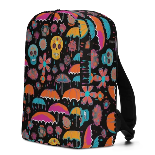 Skull Shower on a Minimalist Backpack
