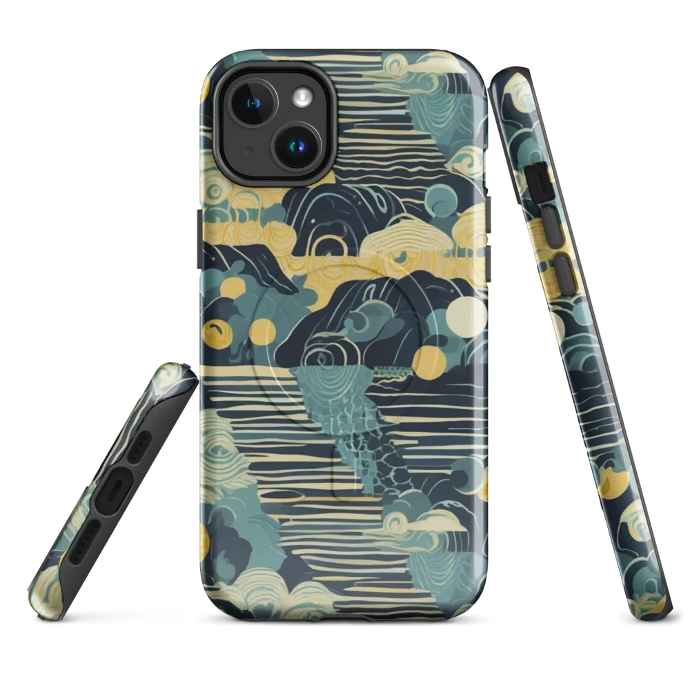 Cerulean Tide on MagSafe Tough Case for iPhone® — Front
