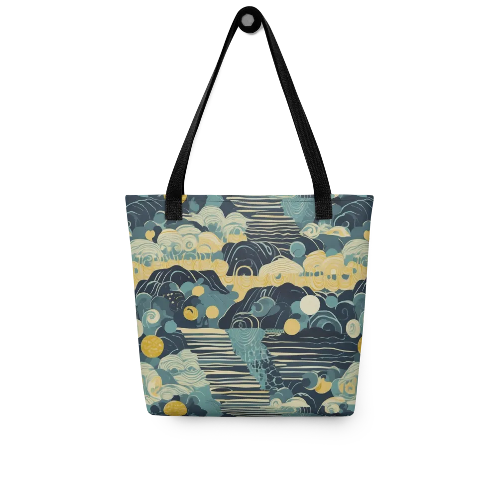 Cerulean Tide on Tote Bag — Front