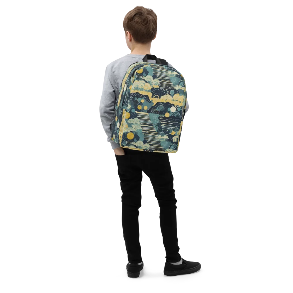 Cerulean Tide on Minimalist Backpack — Right Front