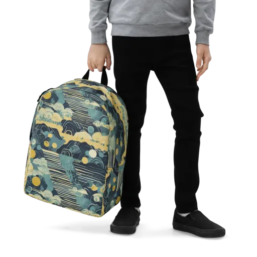 Cerulean Tide on a Minimalist Backpack