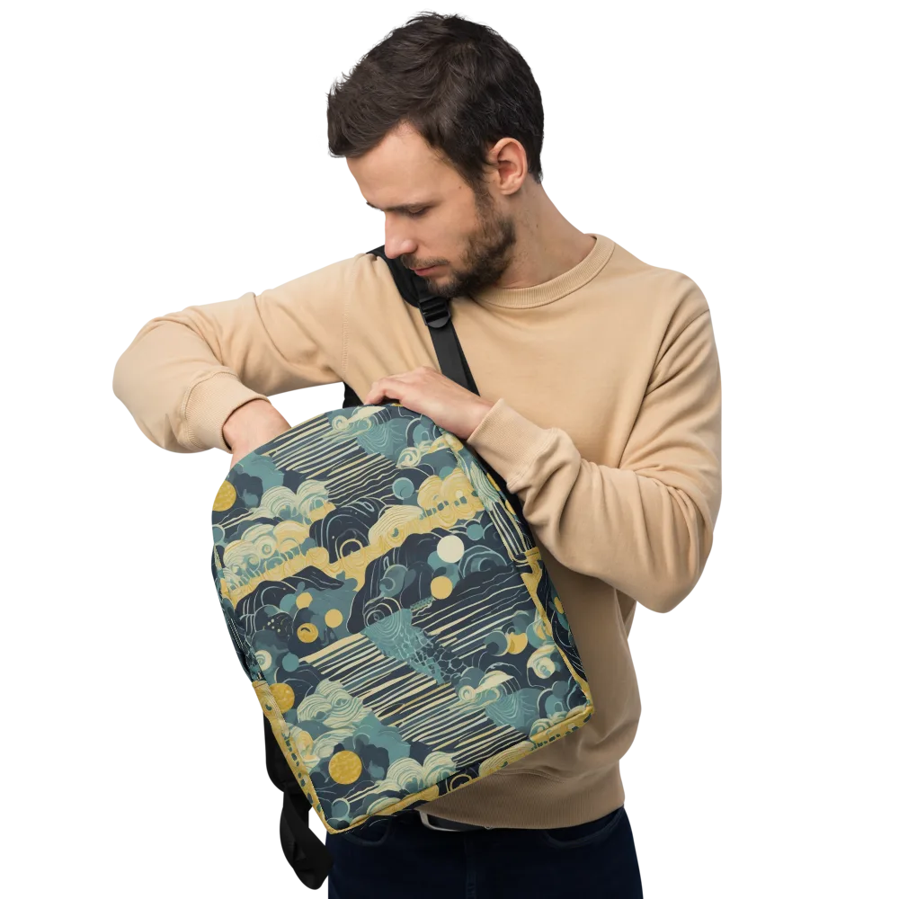 Cerulean Tide on Minimalist Backpack — Front