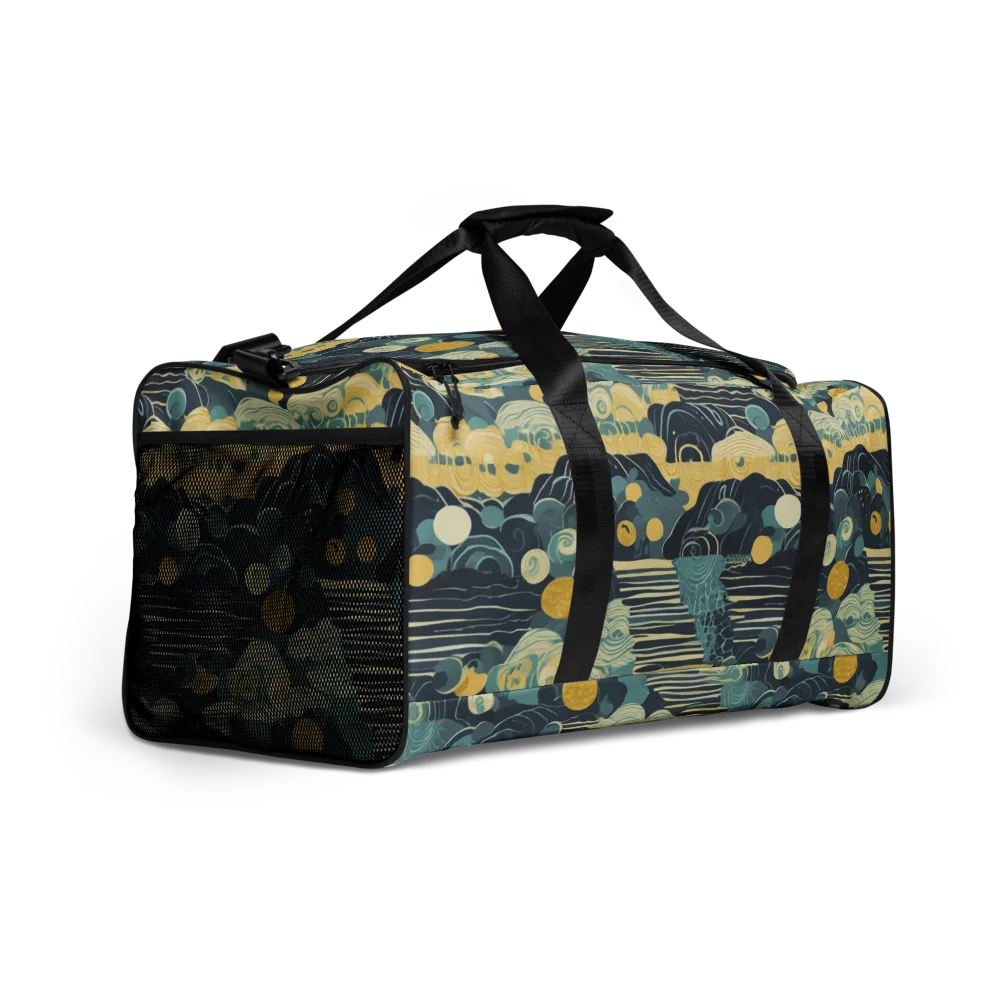 Cerulean Tide on Duffle Bag — Right Front