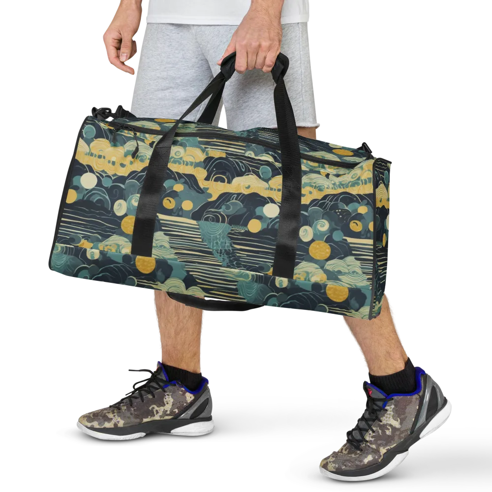 Cerulean Tide on Duffle Bag — Front