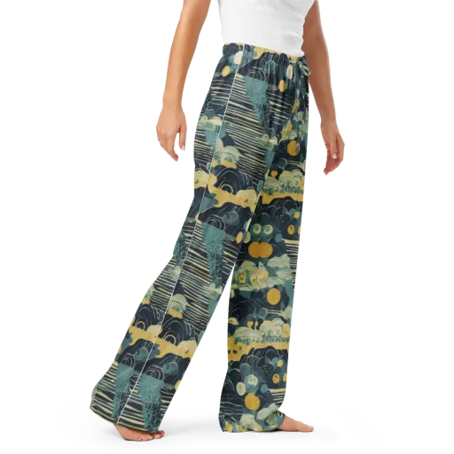 Cerulean Tide on a Women's Pajama Pants