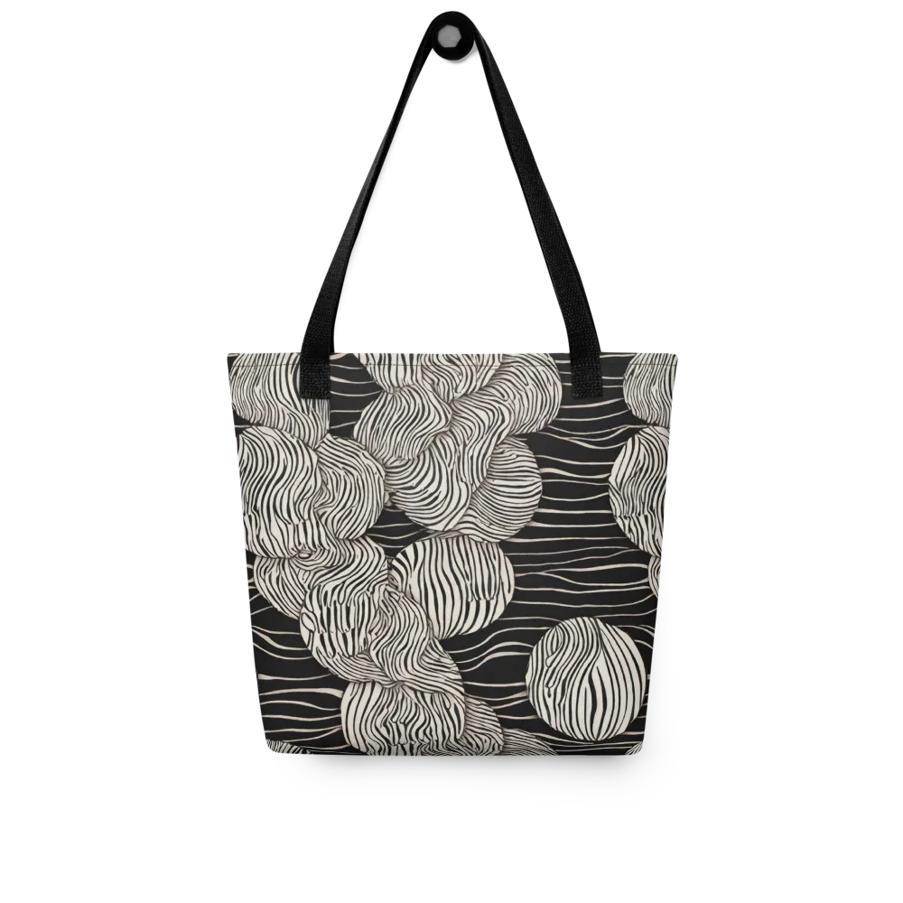 Onyx Ripple on Tote Bag — Front