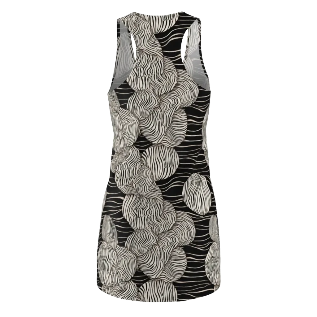 Onyx Ripple on Racerback Dress — Back