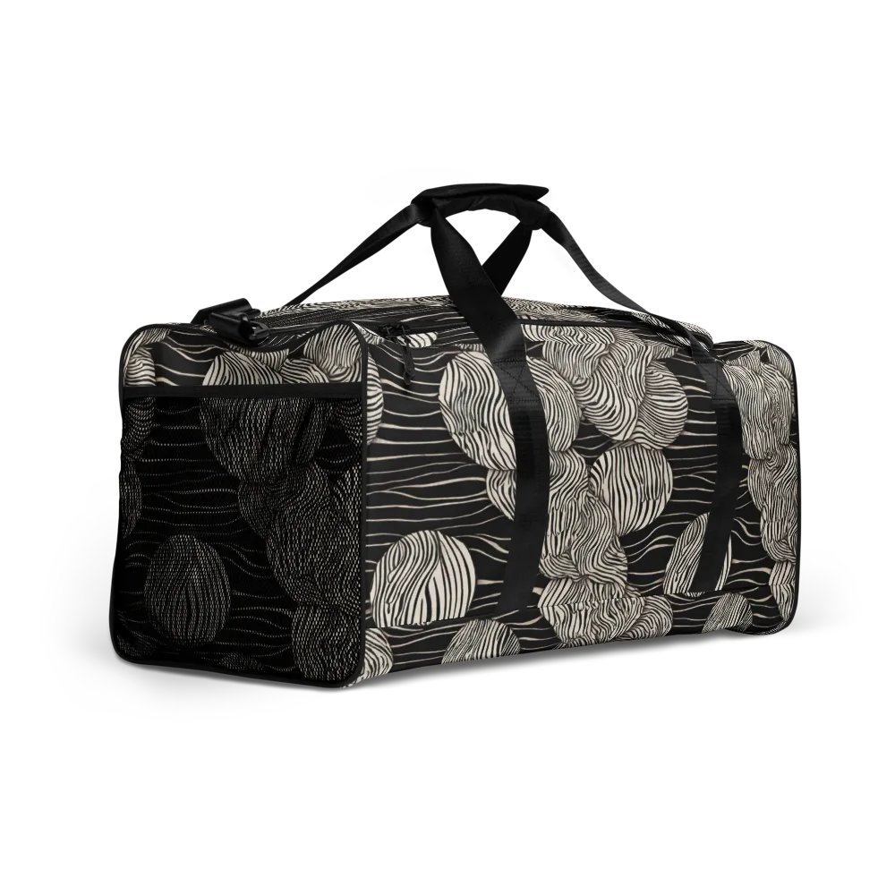 Onyx Ripple on Duffle Bag — Right Front