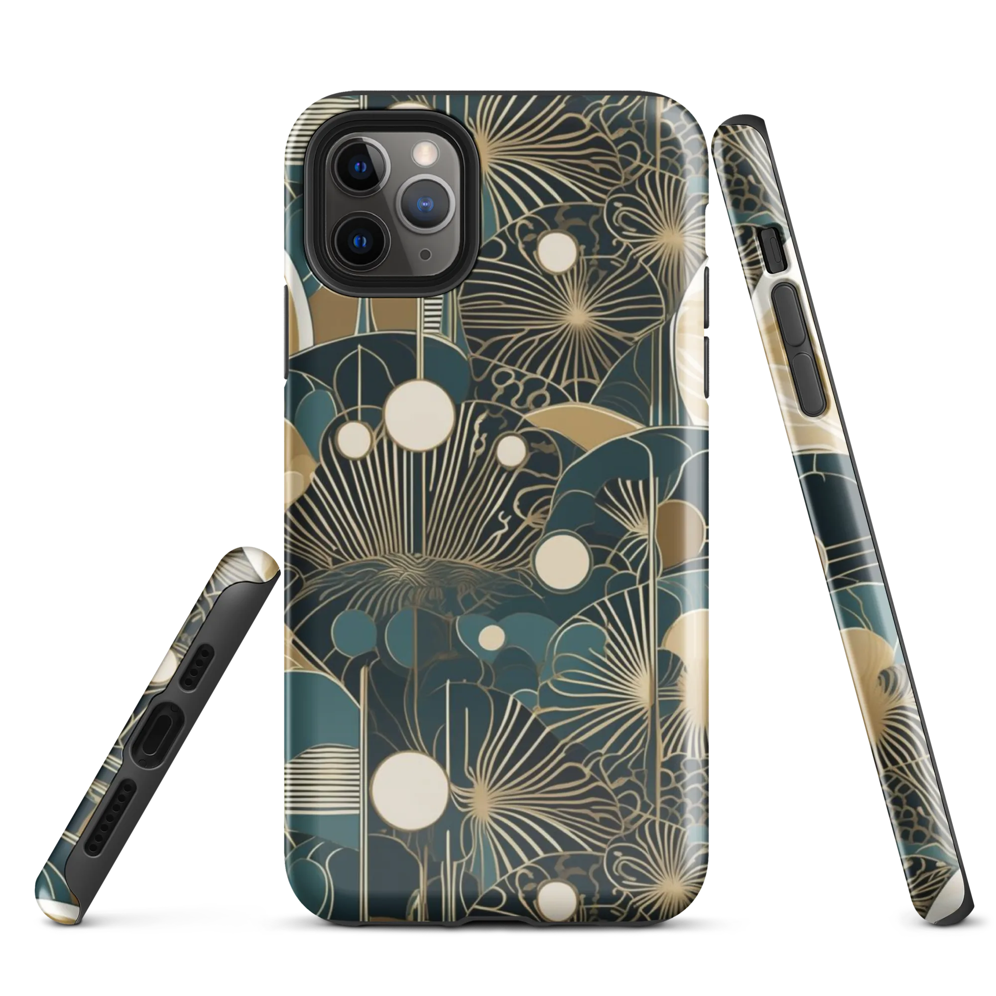 Gilded Night Garden on Tough Case for iPhone® — Front