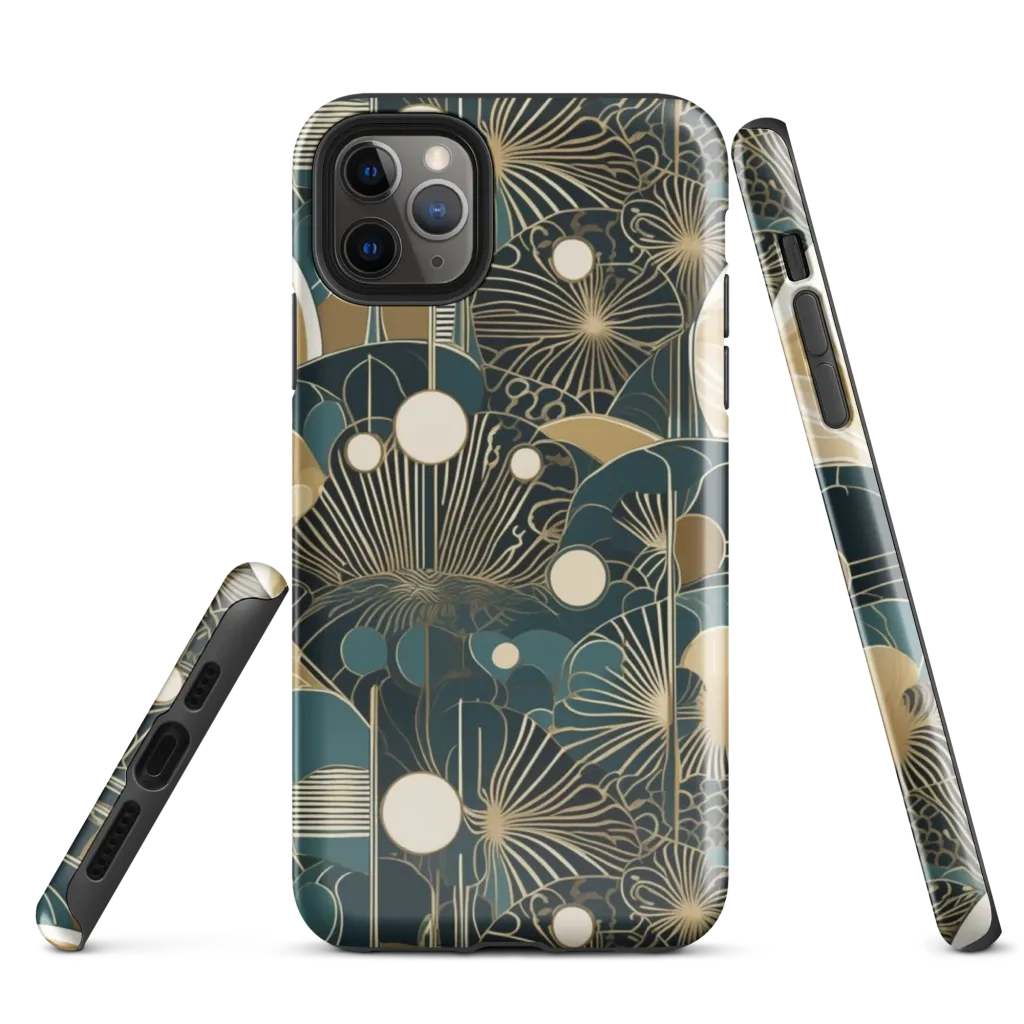 Gilded Night Garden on Tough Case for iPhone® — Front