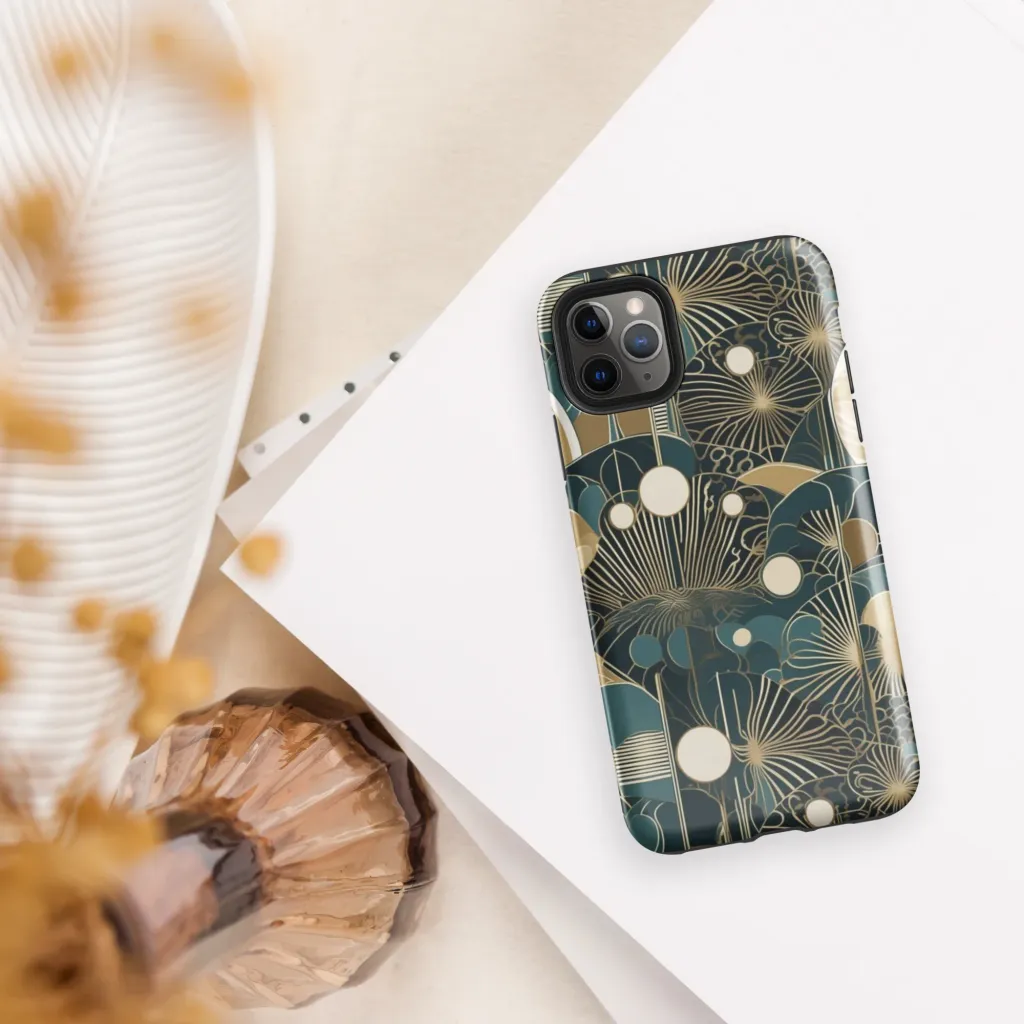 Gilded Night Garden on Tough Case for iPhone® — Front