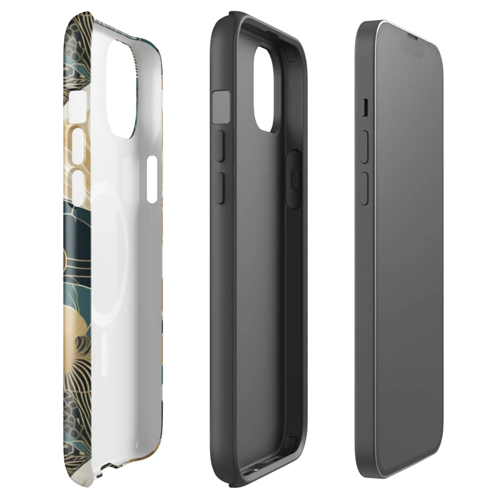 Gilded Night Garden on MagSafe Tough Case for iPhone® — Front