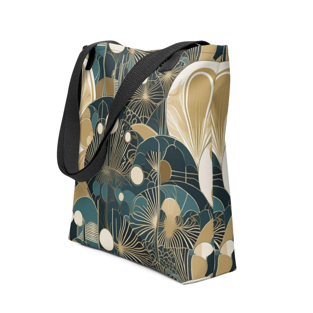 Gilded Night Garden on Tote Bag — Front