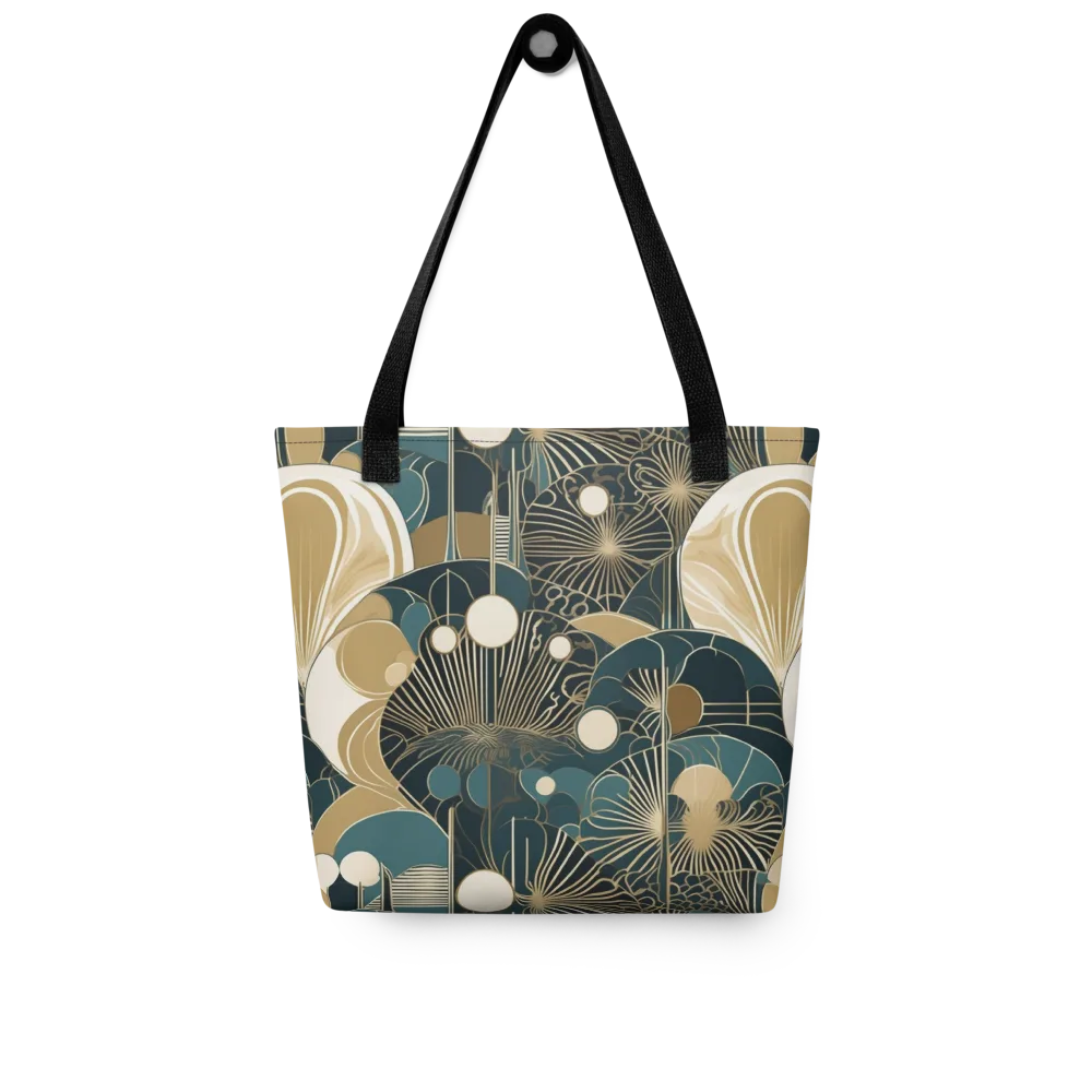 Gilded Night Garden on Tote Bag — Front