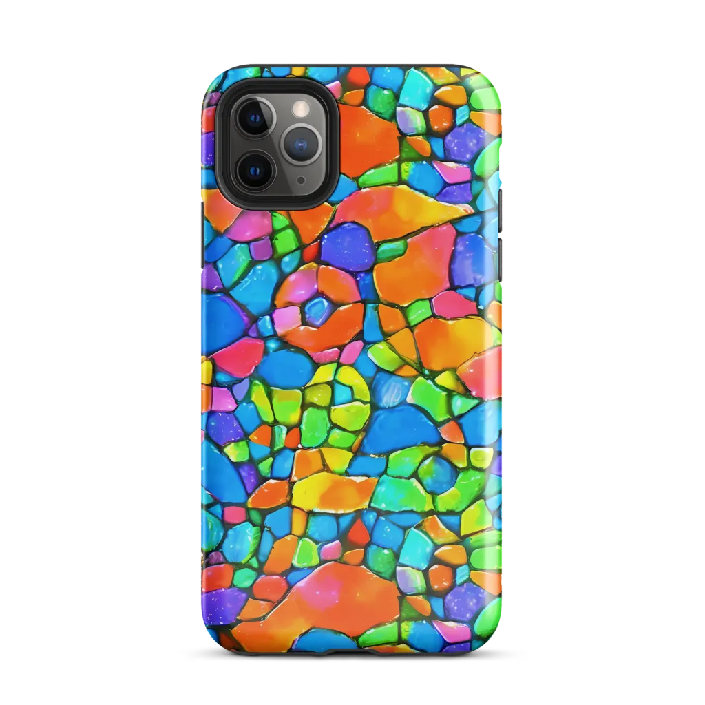 Prismatic Mosaic on Tough Case for iPhone® — Front