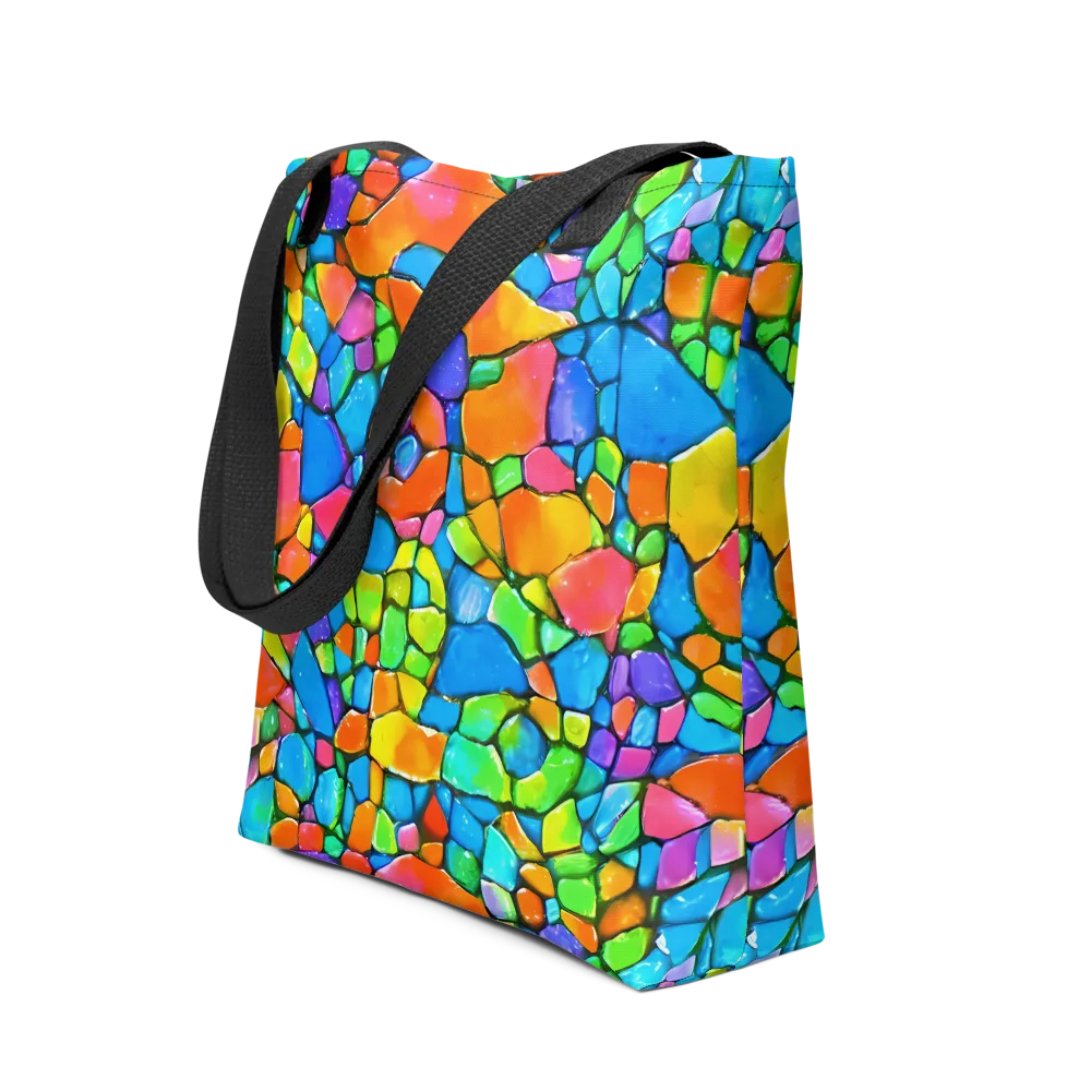 Prismatic Mosaic on Tote Bag — Front