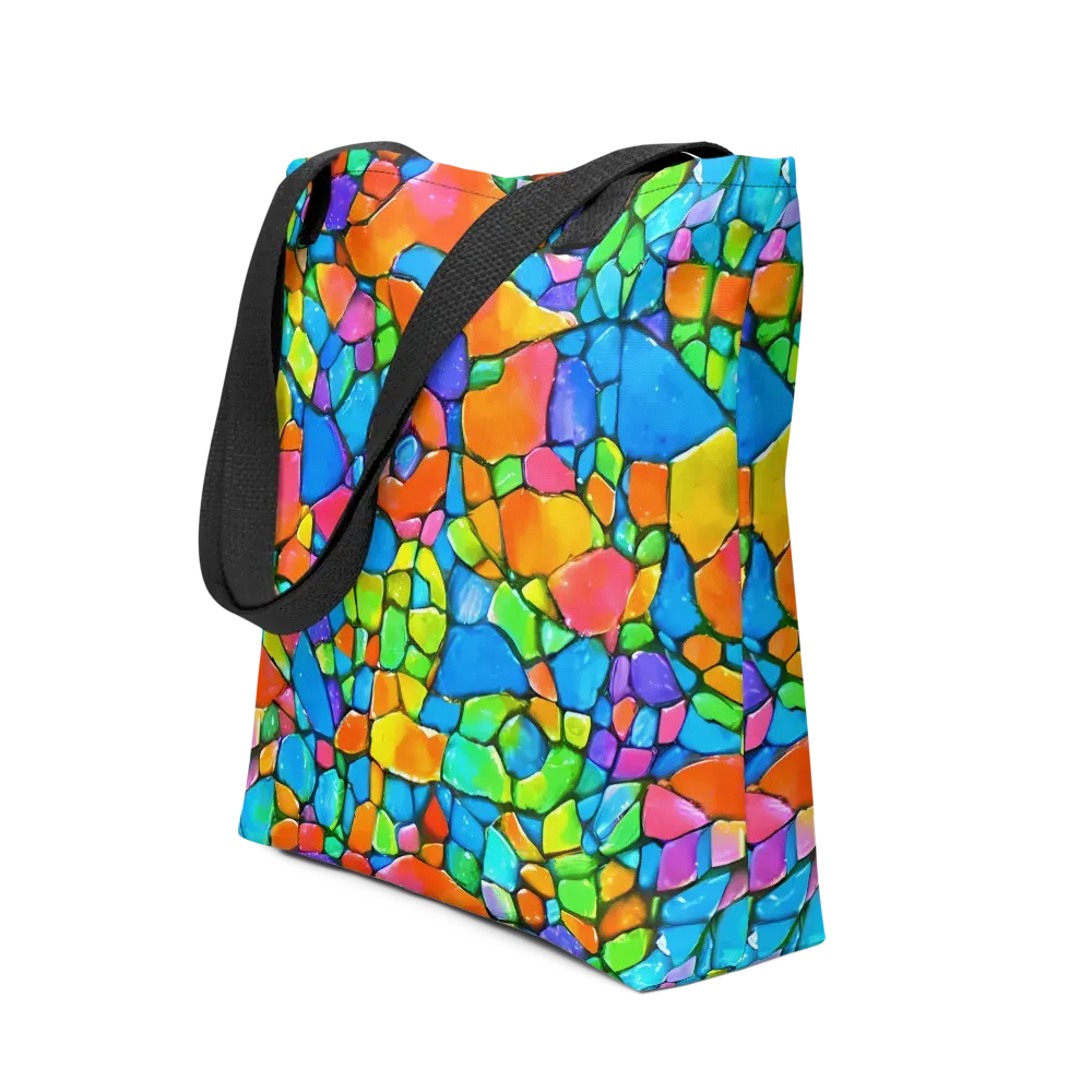 Prismatic Mosaic on Tote Bag — Front