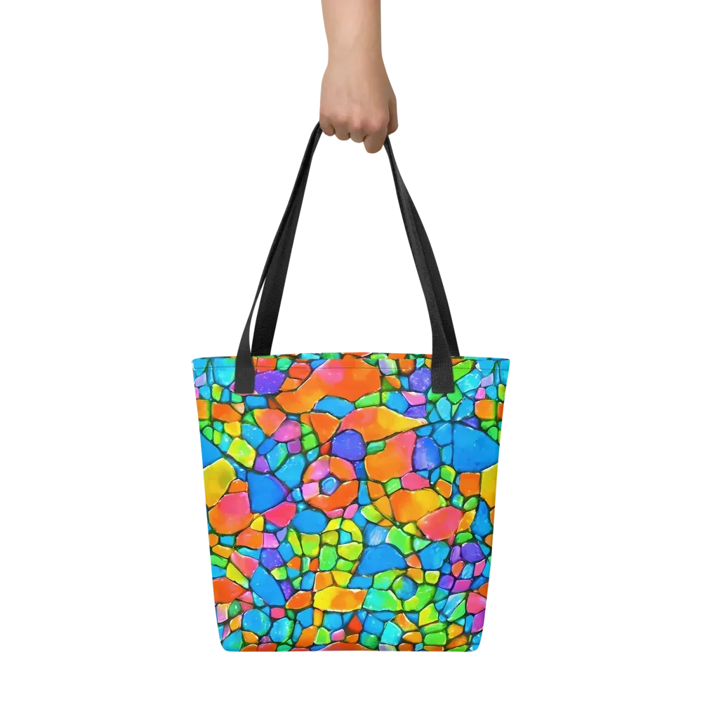 Prismatic Mosaic on Tote Bag — Front